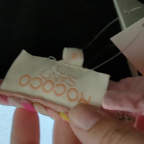 🍋✨ NWT Rococo sand tiered Leona maxi dress size M - Picture 8 of 12